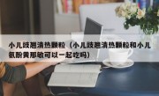 小儿豉翘清热颗粒（小儿豉翘清热颗粒和小儿氨酚黄那敏可以一起吃吗）