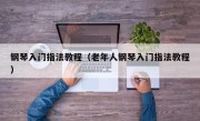 钢琴入门指法教程（老年人钢琴入门指法教程）