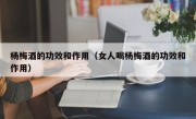 杨梅酒的功效和作用（女人喝杨梅酒的功效和作用）