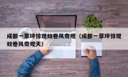 成都一草坪惊现蚊卷风奇观（成都一草坪惊现蚊卷风奇观天）
