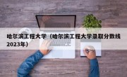 哈尔滨工程大学（哈尔滨工程大学录取分数线2023年）