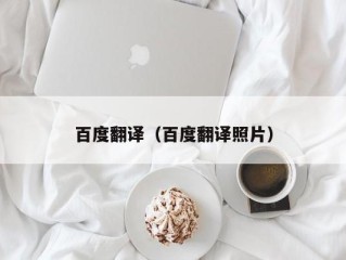 百度翻译（百度翻译照片）