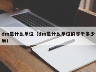 dm是什么单位（dm是什么单位的等于多少米）