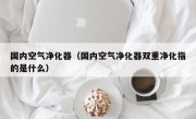 国内空气净化器（国内空气净化器双重净化指的是什么）