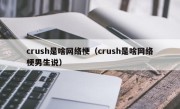 crush是啥网络梗（crush是啥网络梗男生说）