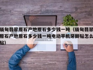 缅甸翡翠原石产地原石多少钱一吨（缅甸翡翠原石产地原石多少钱一吨电动平机牙脚贴怎么贴）