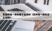 蒸箱烤箱一体机哪个品牌好（蒸烤箱一体机怎么选购）