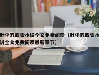 叶尘苏傲雪小说全文免费阅读（叶尘苏傲雪小说全文免费阅读最新章节）