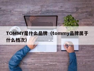 TOMMY是什么品牌（tommy品牌属于什么档次）