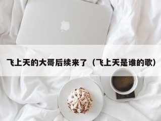 飞上天的大哥后续来了（飞上天是谁的歌）
