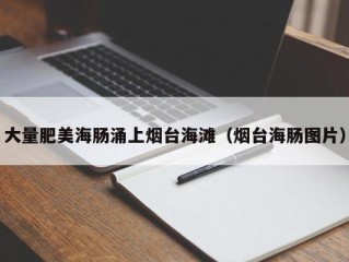 大量肥美海肠涌上烟台海滩（烟台海肠图片）