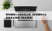 智邦国际erp系统怎么样（智邦国际erp系统怎么样座飞机去珠海）
