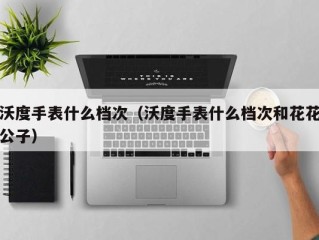 沃度手表什么档次（沃度手表什么档次和花花公子）
